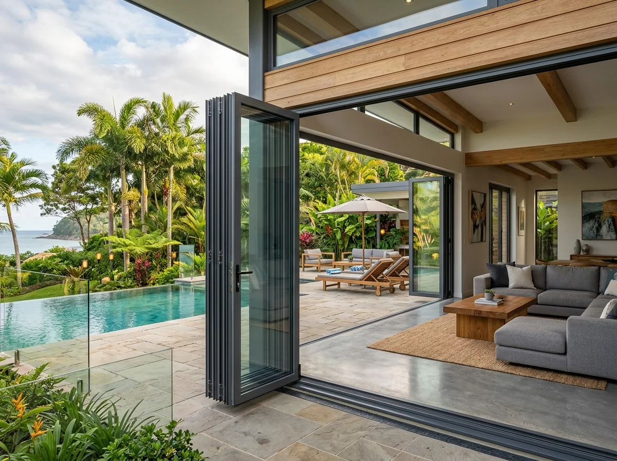 Pintu Folding UPVC