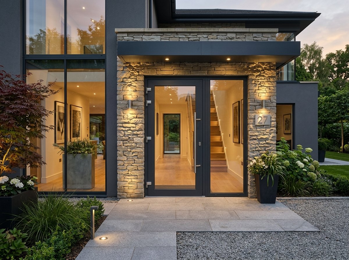 Pintu Swing UPVC Kedap Suara SilentHome Kedap Suara